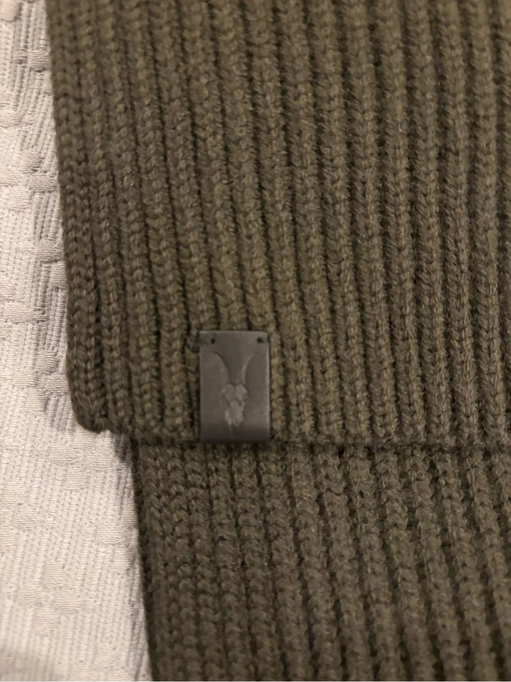 NWOT - All Saints merino wool scarf